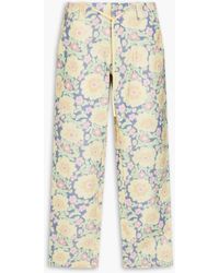 Jacquemus - Taiolo Floral-print Cotton Pants - Lyst