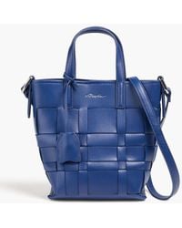 3.1 Phillip Lim - Odita Mini Woven Leather Bucket Bag - Lyst