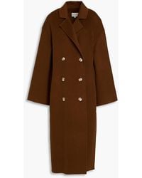 Loulou de Saison - Borneo Double-Breasted Wool And Cashmere-Blend Felt Coat - Lyst