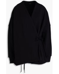 A.Emery - Bailey Cotton-Fleece Wrap Jacket - Lyst