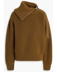 Dries Van Noten - Ribbed Wool Turtleneck Sweater - Lyst