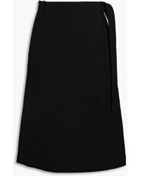 3.1 Phillip Lim - Crepe Midi Wrap Skirt - Lyst
