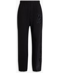 Y-3 - Printed French Cotton-terry Sweatpants - Lyst