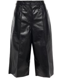 DROMe Leather Shorts - Black