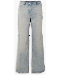 Courreges - Sailor Mid-Rise Wide-Leg Jeans - Lyst