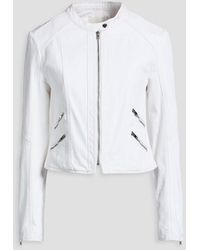Isabel Marant - Leys Cropped Denim Jacket - Lyst