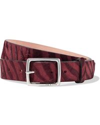 rag and bone leopard belt