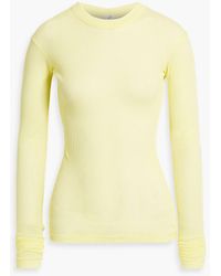 BITE STUDIOS - Ribbed Cotton-jersey Top - Lyst