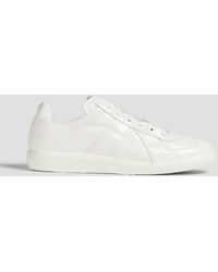 Maison Margiela - Replica Glossed-leather Sneakers - Lyst