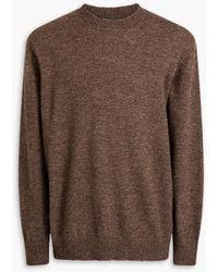 Maison Margiela - Wool And Alpaca-blend Sweater - Lyst