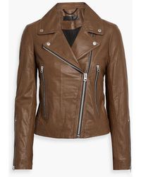 Rag & Bone - Mack Leather Biker Jacket - Lyst