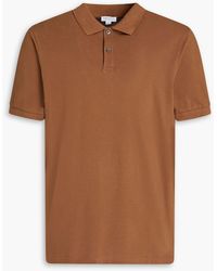 Sunspel Poloshirt aus baumwoll-piqué - Mehrfarbig