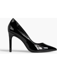Stuart Weitzman - Leigh 95 Patent-leather Pumps - Lyst