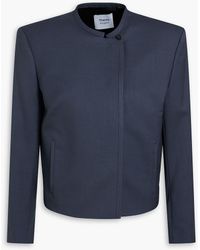 Theory - Wool-Blend Twill Jacket - Lyst
