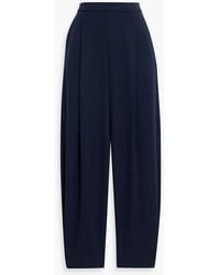 Theory - Cropped Jersey Track Pants - Lyst