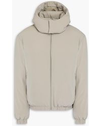 Sandro - Twill Hooded Jacket - Lyst