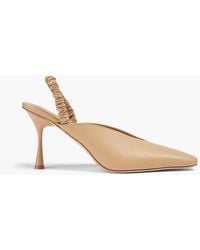 STUDIO AMELIA - Zadie 90 Leather Slingback Pumps - Lyst