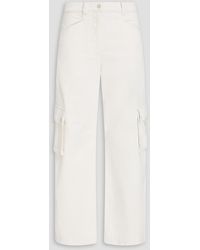 Maje - Cotton-Blend Corduroy Cargo Pants - Lyst