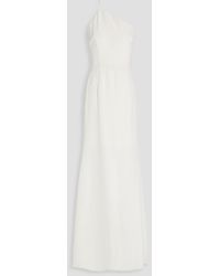 Maria Lucia Hohan - One-shoulder Silk-crepe Gown - Lyst