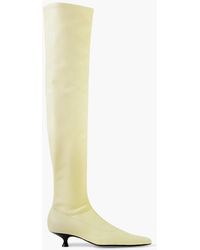 Khaite - Volos Leather Over-the-knee Boots - Lyst