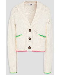 RE/DONE - 90s Embroidered Cotton Cardigan - Lyst