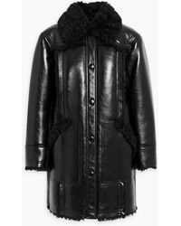Stand Studio - Ramona Faux Shearling Jacket - Lyst