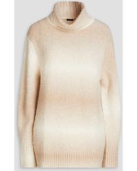 JOSEPH - Dégradé Alpaca-blend Turtleneck Sweater - Lyst