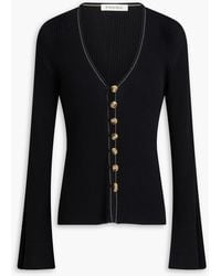 By Malene Birger - Cardigan "cirella" aus einer gerippten baumwollmischung - Lyst