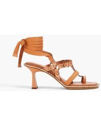 Zimmermann - Grosgrain And Leather Sandals - Lyst