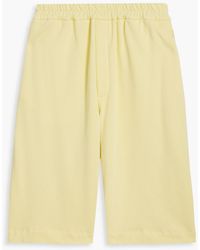 Jil Sander - French Cotton-terry Shorts - Lyst