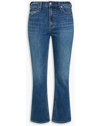 Rag & Bone - Peyton Cropped Mid-Rise Bootcut Jeans - Lyst