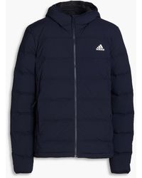 adidas Originals - Helionic Quilted Shell Hooded Jacket - Lyst