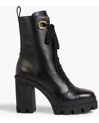 Giuseppe Zanotti - Cubalibre 80 Lace-up Leather Ankle Boots - Lyst