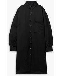 Marques'Almeida - Linen-blend Satin Shirt Dress - Lyst