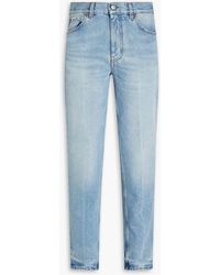 Victoria Beckham - High-rise Straight-leg Jeans - Lyst
