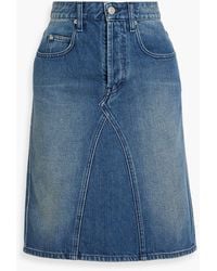 Isabel Marant - Fiali Denim Skirt - Lyst
