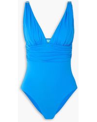 Melissa Odabash - Panarea Ruched Swimsuit - Lyst