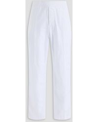James Perse - Cotton And Hemp-Blend Drawstring Pants - Lyst