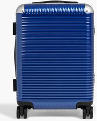 Fabbrica Pelletterie Milano Bank Light Spinner 53cm Polycarbonate Suitcase - Blue