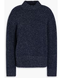 Claudie Pierlot - Wool And Silk-blend Turtleneck Sweater - Lyst