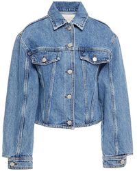 maje jeans jacket
