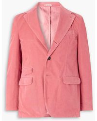 Massimo Alba - Catch2 Slim-Fit Cotton-Corduroy Blazer - Lyst