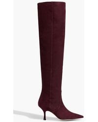 Stuart Weitzman - Naomi 75 Suede Over-The-Knee Boots - Lyst