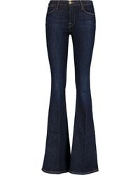 FRAME - Le High Flare High-rise Bootcut Jeans - Lyst
