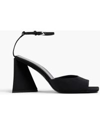 The Attico - Piper sandalen aus satin - Lyst