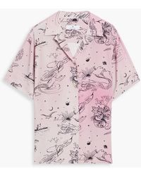 Paul Smith - Printed Crepe Shirt - Lyst