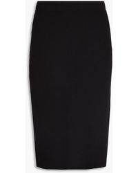 Vince - Ribbed-knit Skirt - Lyst
