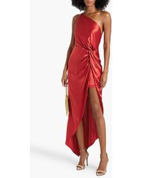 michelle mason orange dress Midi dresses Michelle Mason