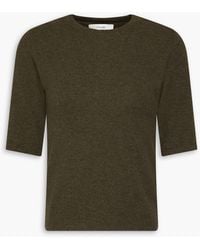 FRAME - Geripptes t-shirt aus jersey aus stretch-modal - Lyst