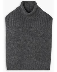 FALKE - Rollkragenpullover aus einer gerippten wollmischung - Lyst